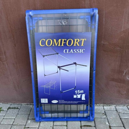 Сушарка підлогова для одягу 15 м Comfort Classic 15-F чорно-синя