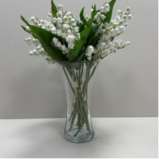 Ваза скляна h-24 см Trendglass Helga 35090 прозора