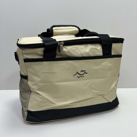 Термосумка 20 л 36х23х27 см  Stenson R40963 бежева