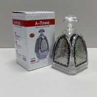 Тертка 4-гранна з контейнером 7,5х7,5х12,3 см A-PLUS GR-1057 прозора
