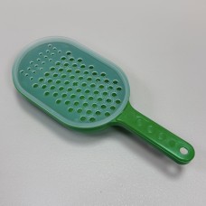 Тертка з ковшиком пластикова 28,5х11,5х5 см XPlast 4444-14 / K093 зелена