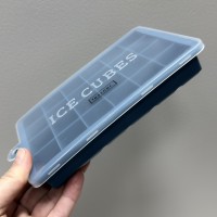 Форма для льоду з  пластиковою кришкою 18,3х12,8х2,8 см Lessner 10320 синя