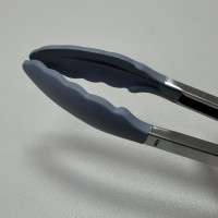 Щипці кухонні з нержавіючої сталі та силікону 30,5 см універсальні Ardesto Midori AR3035GS сірі