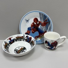 Набір дитячого посуду 3 предмети SPIDER MAN SU-123 / 3923
