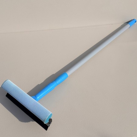 Швабра для миття вікон з телескопічною ручкою 129 см Bi-Plast 6014 / 20024