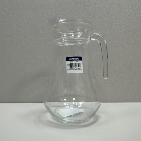 Глечик скляний 1,6 л Brok Luminarc V5376 прозорий