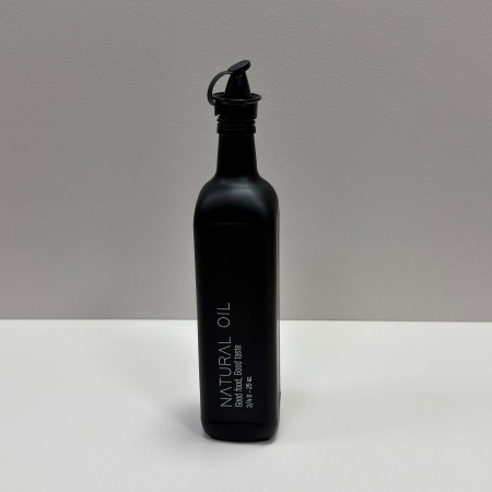 Пляшка для олії та оцту 750 мл Renga S&T 7-581 чорна