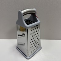 Тертка 4-гранна 12.7х12.7х24.2 см Vinzer 50328 сіра