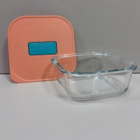 Контейнер 800 мл 15,5х15,5х6,5 см Luminarc Pure Box Unique JOY X1546 кораловий