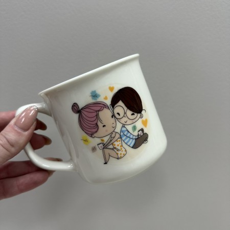 Чашка порцелянова 370 мл Lovely Date Milika M0520-KLTC9-R117A