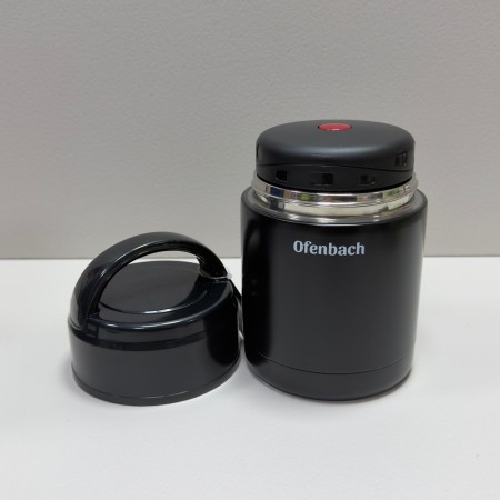 Термос харчовий 600 мл Ofenbach NB-101301 чорний
