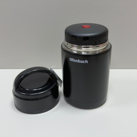 Термос харчовий 800 мл Ofenbach NB-101302 чорний
