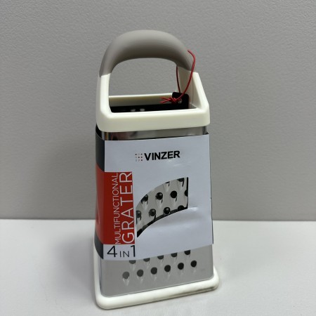 Тертка 4-гранна 13х13х25 см Ivori Collection Vinzer 50652 айворі