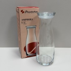 Графін скляний зі скліною кришкою 1,18 л Amphora Pasabahce 950103