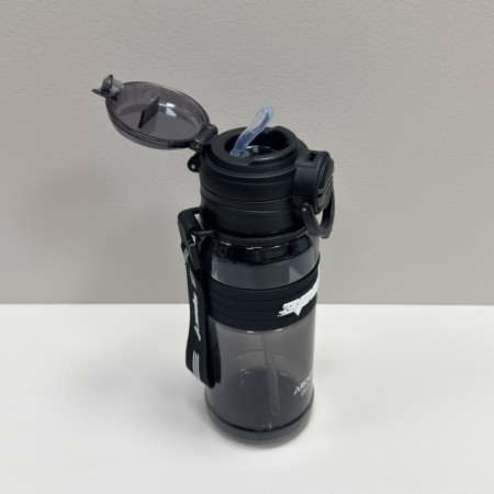 Пляшка для води пластикова з ємністю для льоду 850 мл Ardesto Urban AR2285UB чорна