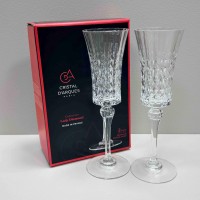 Набір келихів для шампанського 2 шт 150 мл CD'A Lady Diamond L9742/1