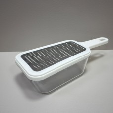 Тертка з контейнером 23,5х10х6 см Herevin 161073-004 / 7182671 біла