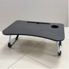 Столик складний 60х40х25,5 см A-Plus FT-6040 темно-сірий 