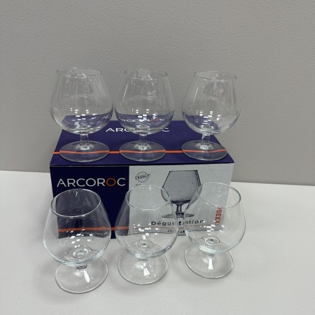 Набір келихів для коньяку 6 шт 250 мл Arcoroc Degustation X3390