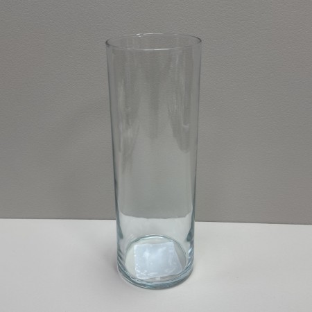 Ваза скляна h - 29 см, d - 10 см TRENDGLASS CYLINDER 35588 прозора