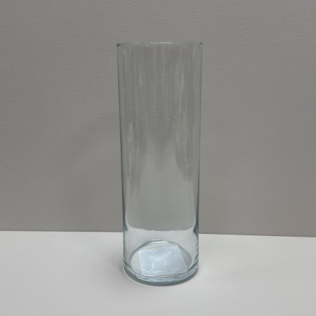 Ваза скляна h - 29 см, d - 10 см TRENDGLASS CYLINDER 35588 прозора