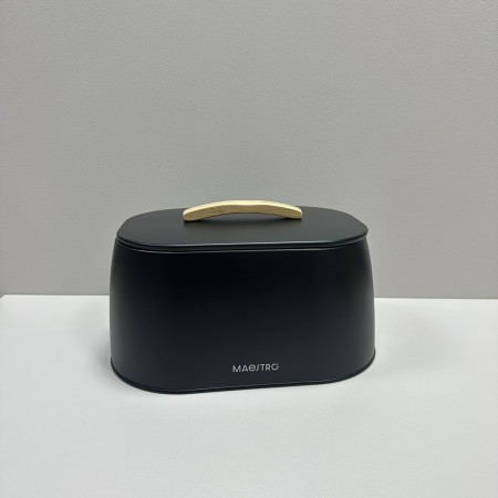 Хлібниця 33,5х23,7х18 см Maestro MR-1675-2 чорна
