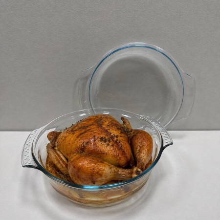 Каструля скляна зі скляною кришкою 3,7 л + 1,4 л Pyrex 118A000/7643