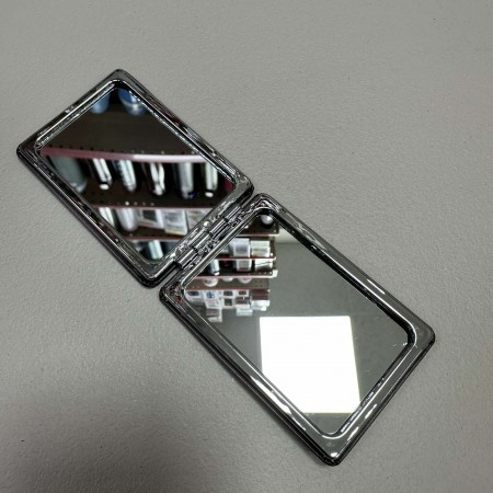 Дзеркало косметичне кишенькове 8,5х6х0,7 см Серце A-Plus 05113/6CFJ