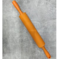 Скалка для розкочування тіста A-PLUS силіконова 45 см оранжева