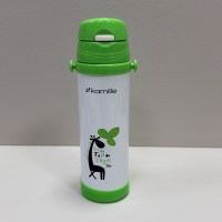 Термос-пляшка дитячий 500 мл з нержавіючої сталі Kamille 2086 зелений