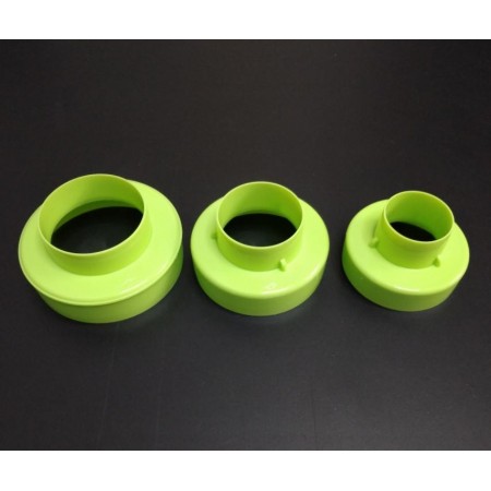 Вирубка для тесту кругла двостороння