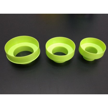 Вирубка для тесту кругла двостороння