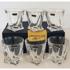 Набір склянок Bohemia Quadro 340 мл для віскі 6 шт 2k936-99A44 340 BOH