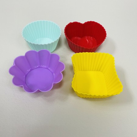 Набор силиконовых форм 12 шт для кекса A-PLUS 1969 С