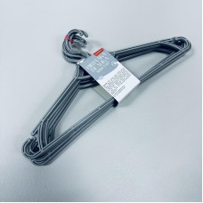 Вішалка для одягу 5 шт какао Алеана 121073