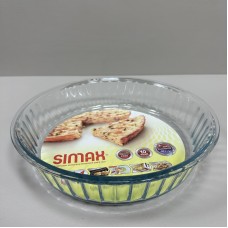 Форма скляна кругла d-26 см, h-5,6 см Simax Color 6566 SIM