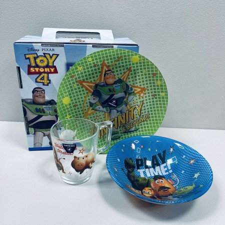 Набір дитячий Luminarc Disney TOY STORY 3 предмети 9344