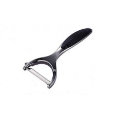 Овочечистка 14.5 х 6.3 х 4.3 см із цинкового сплаву з TPR-вставкою на ручці Kamille КМ-5081