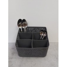 Підставка-фраже для столових приладів Lace Tuffex TP-8074 сіра