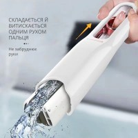 Портативна міні-швабра з віджимом для дому розкладна Stenson 8625