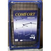 Сушарка підлогова для одягу 17 м Comfort Delux 17-F чорно-синя
