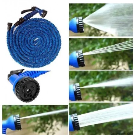 Шланг для поливу садовий 30 метрів Magic Hose 100 FT синій