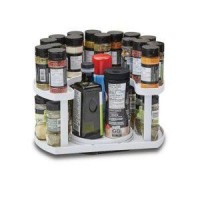 Полиця-органайзер обертальна 2 яруси 32,9*27,5 см Stenson R93754