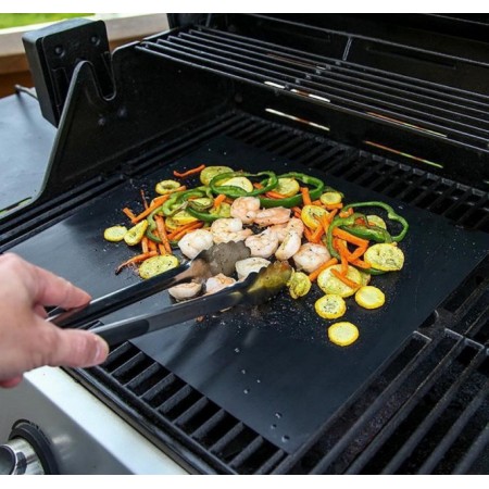 Набір антипригарних килимків GT Plat для гриля та BBQ гриль-мат 3 шт (4033BBQ)