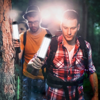 Автомобільний ліхтарик-лампа бездротовий LED 2 магніти 8094