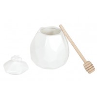 Медівниця 450 мл з дерев'яною ложкою Naturel BonaDi 938-014