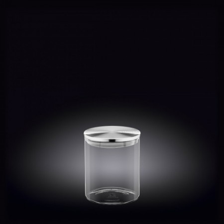 Банка для сипучих з металевою кришкою Wilmax WL-888513