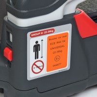 Бустер дитячий з підлокітниками та підсклянником El Camino ME 1044 RORO Royal Gray