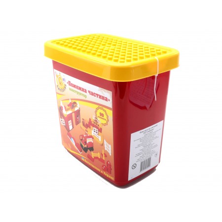 Конструктор 96 деталей Пожежна частина Doloni Toys 013888/02