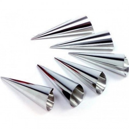 Набір форм для конусних трубочок 6 предметів  Empire EМ-8130